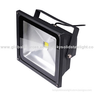20W LED Floodlight, CE, RoHS Marks, IP65 IP Grade, 50,000-hour Lifespan